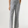 Pantalones rectos a rayas Pantalones rectos a rayas