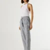 Pantalones rectos a rayas Pantalones rectos a rayas