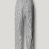 Pantalones rectos a rayas Pantalones rectos a rayas