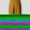 Pantalones rectos con cinturón Pantalones rectos con cinturón