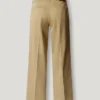 Pantalones rectos de talle medio