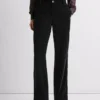 Pantalones rectos de terciopelo Pantalones rectos de terciopelo