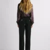 Pantalones rectos de terciopelo Pantalones rectos de terciopelo