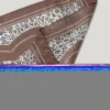 Pañuelo de sarga estampado Pañuelo de sarga estampado