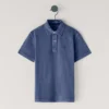 Polo de corte regular teñido en prenda Polo de corte regular teñido en prenda
