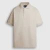 Polo de piqué con estampado en la espalda
