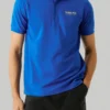 Polo de piqué con logotipo estampado