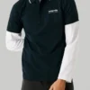 Polo de piqué con logotipo estampado