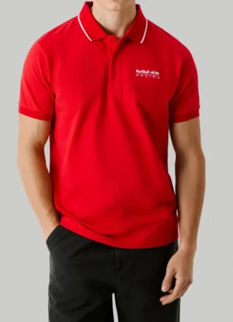 Polo de piqué con logotipo estampado
