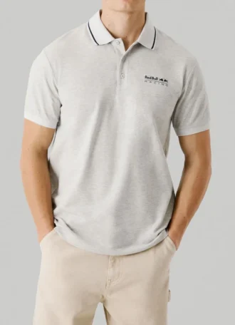 Polo de piqué con logotipo estampado