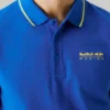 Polo de piqué con logotipo estampado