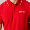 Polo de piqué con logotipo estampado