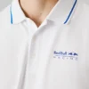 Polo de piqué con logotipo estampado