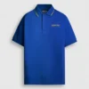 Polo de piqué con logotipo estampado