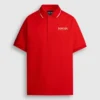 Polo de piqué con logotipo estampado