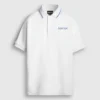 Polo de piqué con logotipo estampado
