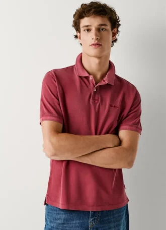 Polo de piqué de corte ajustado
