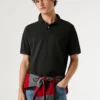 Polo de piqué de corte ajustado