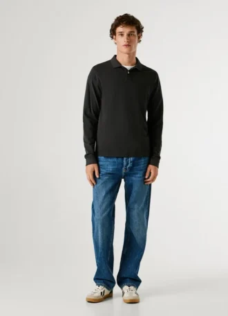 Polo de piqué de corte ajustado