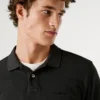 Polo de piqué de corte ajustado