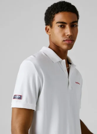 Polo de piqué de corte holgado