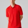 Polo de piqué de corte holgado