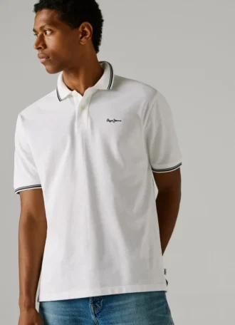 Polo de piqué de corte regular