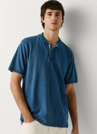 Polo de piqué de corte regular