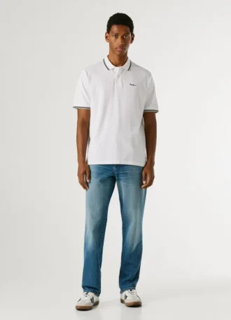 Polo de piqué de corte regular