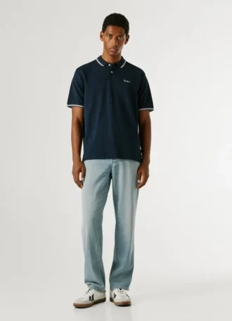 Polo de piqué de corte regular