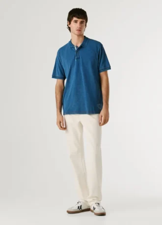 Polo de piqué de corte regular