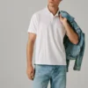 Polo de piqué teñido en prenda Polo de piqué teñido en prenda