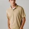 Polo de piqué teñido en prenda Polo de piqué teñido en prenda