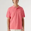 Polo de piqué teñido en prenda Polo de piqué teñido en prenda