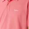 Polo de piqué teñido en prenda Polo de piqué teñido en prenda