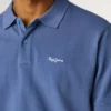 Polo de piqué teñido en prenda Polo de piqué teñido en prenda