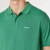 Polo de piqué teñido en prenda Polo de piqué teñido en prenda