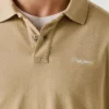Polo de piqué teñido en prenda Polo de piqué teñido en prenda