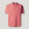 Polo de piqué teñido en prenda Polo de piqué teñido en prenda