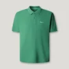 Polo de piqué teñido en prenda Polo de piqué teñido en prenda
