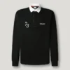 Polo de rugby con logotipo estampado