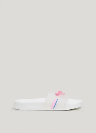 Sandalias con detalles brillantes