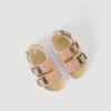 Sandalias con detalles de purpurina