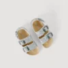 Sandalias con detalles de purpurina