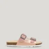 Sandalias con detalles de purpurina