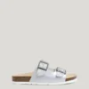 Sandalias con detalles de purpurina