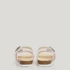 Sandalias con detalles de purpurina