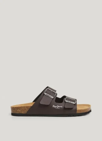 Sandalias con doble hebilla