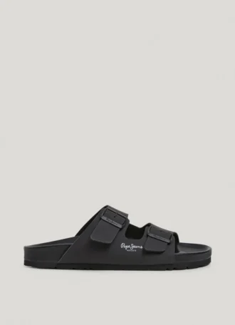 Sandalias con doble hebilla