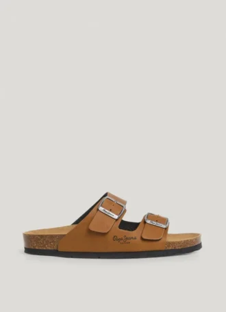 Sandalias con doble hebilla